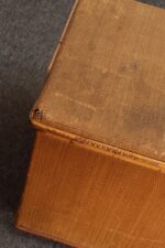 Antique American Grasscloth Wrapped Cedar and Bamboo Trunk / Blanket Chest - Image 31