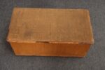 Antique American Grasscloth Wrapped Cedar and Bamboo Trunk / Blanket Chest - Image 17