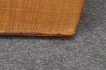 Antique American Grasscloth Wrapped Cedar and Bamboo Trunk / Blanket Chest - Image 25