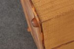 Antique American Grasscloth Wrapped Cedar and Bamboo Trunk / Blanket Chest - Image 42