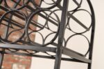 Mid-Century Modern 39-Bottle Iron Wine Rack by Arthur Umanoff for Shaver Howard - Image 15