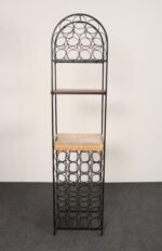 Mid-Century Modern 39-Bottle Iron Wine Rack by Arthur Umanoff for Shaver Howard - Image 3