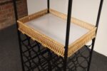 Mid-Century Modern 39-Bottle Iron Wine Rack by Arthur Umanoff for Shaver Howard - Image 20