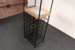Mid-Century Modern 39-Bottle Iron Wine Rack by Arthur Umanoff for Shaver Howard - Image 8