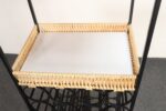 Mid-Century Modern 39-Bottle Iron Wine Rack by Arthur Umanoff for Shaver Howard - Image 23