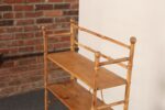 Antique Aesthestic Movement Bamboo Four Tier Curio Shelf / Etagere / Bookshelf - Image 13