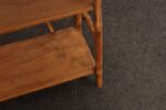 Antique Aesthestic Movement Bamboo Four Tier Curio Shelf / Etagere / Bookshelf - Image 24