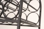 Mid-Century Modern 39-Bottle Iron Wine Rack by Arthur Umanoff for Shaver Howard - Image 13