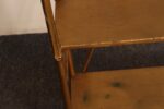 Petite Folk Art Victorian Style Gold Bamboo Three Tier Curio Shelf / Bookshelf - Image 8