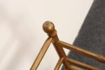 Petite Folk Art Victorian Style Gold Bamboo Three Tier Curio Shelf / Bookshelf - Image 13