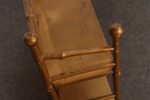 Petite Folk Art Victorian Style Gold Bamboo Three Tier Curio Shelf / Bookshelf - Image 22
