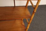English Aesthestic Movement Bamboo Five Tier Curio Shelf / Etagere / Bookshelf - Image 23