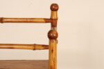 English Aesthestic Movement Bamboo Five Tier Curio Shelf / Etagere / Bookshelf - Image 18