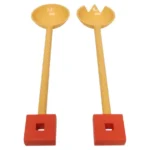 Italian Postmodern "Euclid" Series Salad Servers by Michael Graves for Alessi