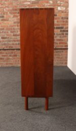 Danish Modern Open Front Bookcase in Teak Attr. to Peter Hvidt & Orla Mølgaard - Image 6