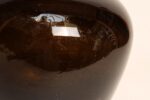 Vintage French Bulbous Mouth Blown Glass Demijohn / Carboy in Dark Olive Green - Image 15