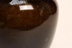 Vintage French Bulbous Mouth Blown Glass Demijohn / Carboy in Dark Olive Green - Image 20