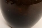 Vintage French Bulbous Mouth Blown Glass Demijohn / Carboy in Dark Olive Green - Image 22
