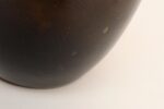 Vintage French Bulbous Mouth Blown Glass Demijohn / Carboy in Dark Olive Green - Image 23
