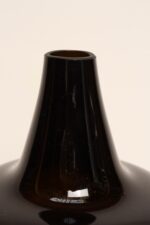 Vintage French Bulbous Mouth Blown Glass Demijohn / Carboy in Dark Olive Green - Image 33