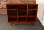 Danish Modern Open Front Bookcase in Teak Attr. to Peter Hvidt & Orla Mølgaard - Image 3