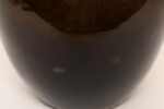 Vintage French Bulbous Mouth Blown Glass Demijohn / Carboy in Dark Olive Green - Image 25