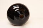 Vintage French Bulbous Mouth Blown Glass Demijohn / Carboy in Dark Olive Green - Image 9