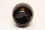 Vintage French Bulbous Mouth Blown Glass Demijohn / Carboy in Dark Olive Green - Image 11