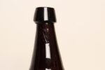Vintage French Amber Glass Demijohn / Bonbonne Ambrée Brune - Image 11