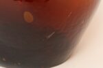 Vintage French Amber Glass Demijohn / Bonbonne Ambrée Brune - Image 27