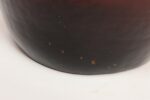 Vintage French Amber Glass Demijohn / Bonbonne Ambrée Brune - Image 25