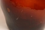 Vintage French Amber Glass Demijohn / Bonbonne Ambrée Brune - Image 21