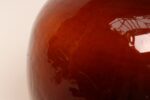 Vintage French Amber Glass Demijohn / Bonbonne Ambrée Brune - Image 15