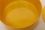 1970s Mid-Century Modern Yellow Melamine Lidded Serving Bowl by Massimo Vignelli for Heller - Image 9