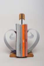 Art Deco Chrome and Walnut Expandable Magazine Rack by Fred D. Farr for Revere - Image 5