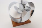 Art Deco Chrome and Walnut Expandable Magazine Rack by Fred D. Farr for Revere - Image 12