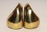 Vintage Brass Finish "Orb" Bookends by Ben Seibel for Jenfred Ware - Image 3