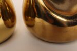 Vintage Brass Finish "Orb" Bookends by Ben Seibel for Jenfred Ware - Image 9