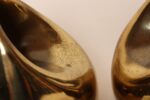Vintage Brass Finish "Orb" Bookends by Ben Seibel for Jenfred Ware - Image 12