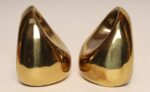 Vintage Brass Finish "Orb" Bookends by Ben Seibel for Jenfred Ware - Image 5