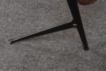 Vintage Italian Magazine Table in Walnut, Leather, and Metal Attr. to Ico Parisi - Image 23