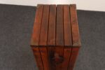 Vintage Walnut, Iron, Brass, and Leather Wine Rack by Arthur Umanoff for Arleigh - Image 11