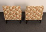 Pair of Vintage Ebonized Mahogany Slipper Chairs by Edward Wormley for Dunbar - Image 11