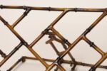 Vintage Italian Faux-Bamboo Tortoise Shell Painted Metal Lectern / Bookstand - Image 15