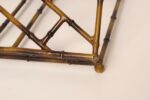 Vintage Italian Faux-Bamboo Tortoise Shell Painted Metal Lectern / Bookstand - Image 23