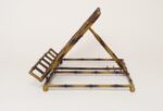 Vintage Italian Faux-Bamboo Tortoise Shell Painted Metal Lectern / Bookstand - Image 11