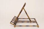 Vintage Italian Faux-Bamboo Tortoise Shell Painted Metal Lectern / Bookstand - Image 9