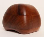 Vintage Studio Craft Solid Koa Wood "Rock Box" Trinket Box by Dean Santner - Image 9