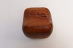 Vintage Studio Craft Solid Koa Wood "Rock Box" Trinket Box by Dean Santner - Image 11